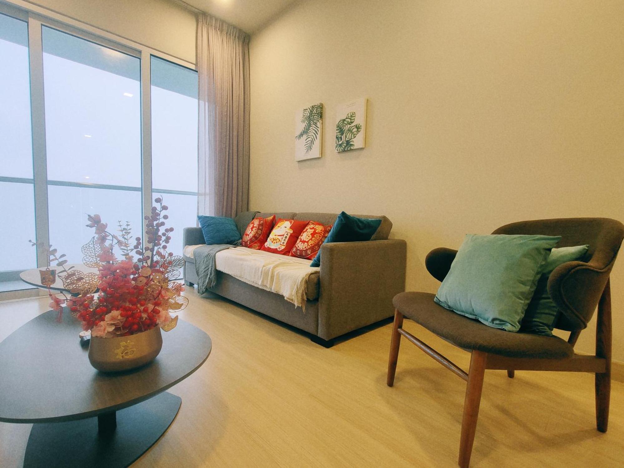 Apartment Easystay Windmill 2-bedrooms 4-6pax Free Wifi Parking & High Floor No Deposit No Queue