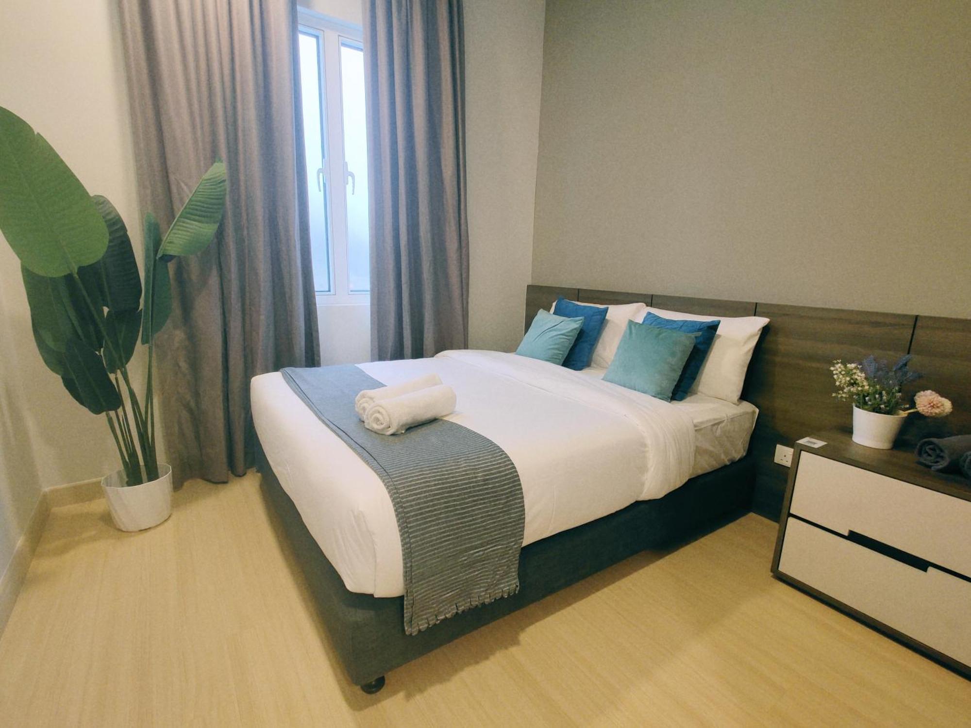 Apartment Easystay Windmill 2-bedrooms 4-6pax Free Wifi Parking & High Floor No Deposit No Queue